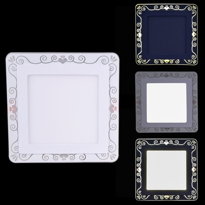 Встраиваемый светильник 65012-9.0-001RD LED12+4W WT (стекло, цвет белый) Встраиваемый светильник 65012-9.0-001RD LED12+4W WT (стекло, цвет белый)