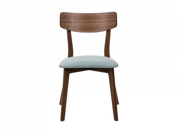 Стул Oxville с сидением голубого цвета - купить Обеденные стулья по цене 7990.0