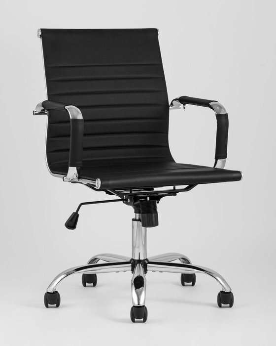 Кресло офисное Top Chairs City S черного цвета - купить Офисные кресла по цене 11990.0