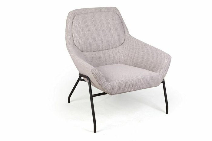 Кресло Prince светло-серого цвета - лучшие Интерьерные кресла в INMYROOM