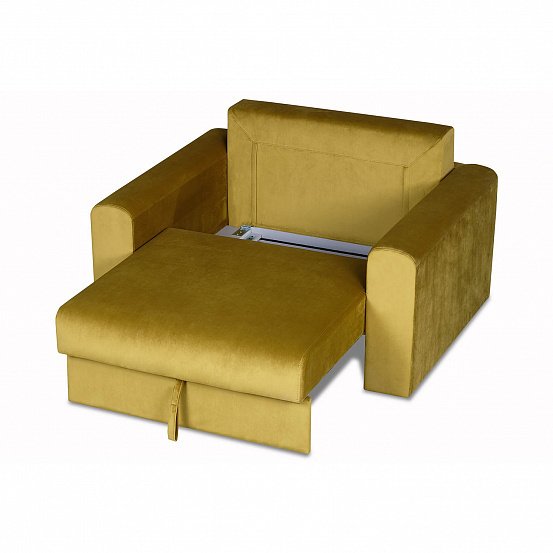 Кресло-кровать Мэдисон Лувр оливкового цвета - лучшие Интерьерные кресла в INMYROOM