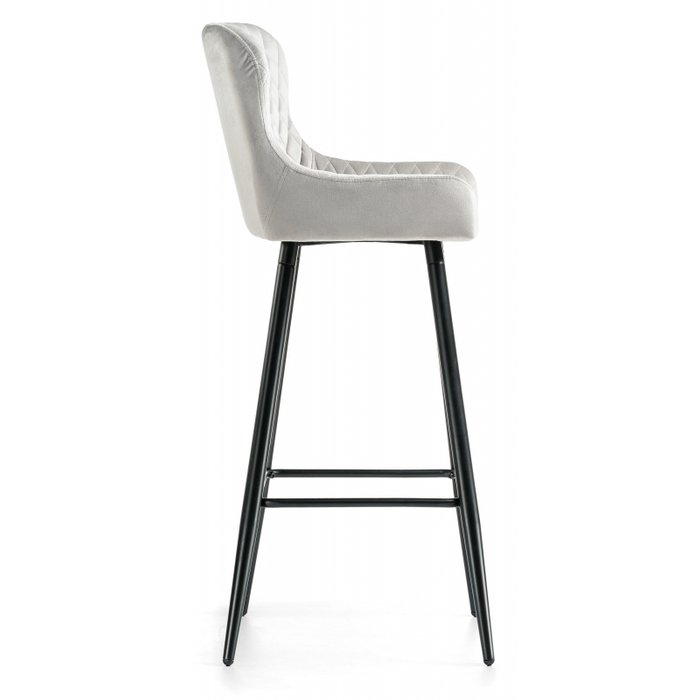 Барный стул Mint светло-серого цвета - лучшие Барные стулья в INMYROOM