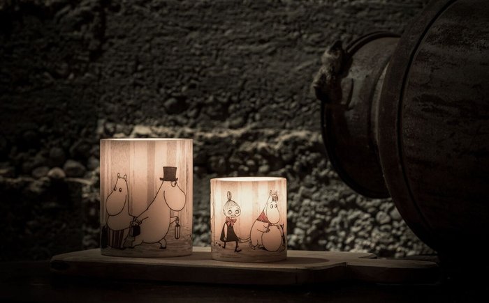 Свеча Moomin Зимнее путешествие - купить Свечи по цене 1110.0