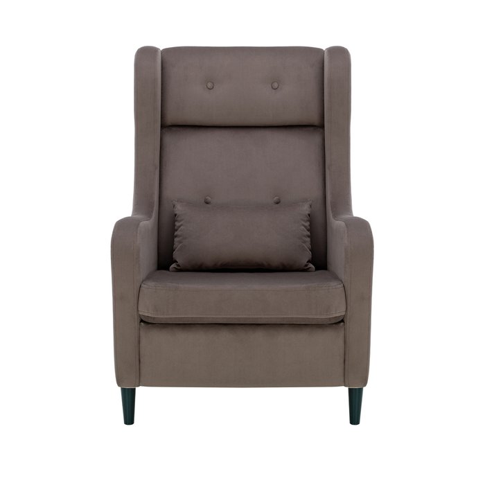 Кресло Галант коричневого цвета - купить Интерьерные кресла по цене 26060.0