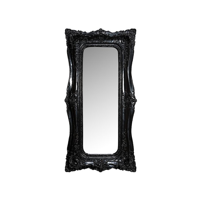 Зеркало напольное Derain в раме черного цвета