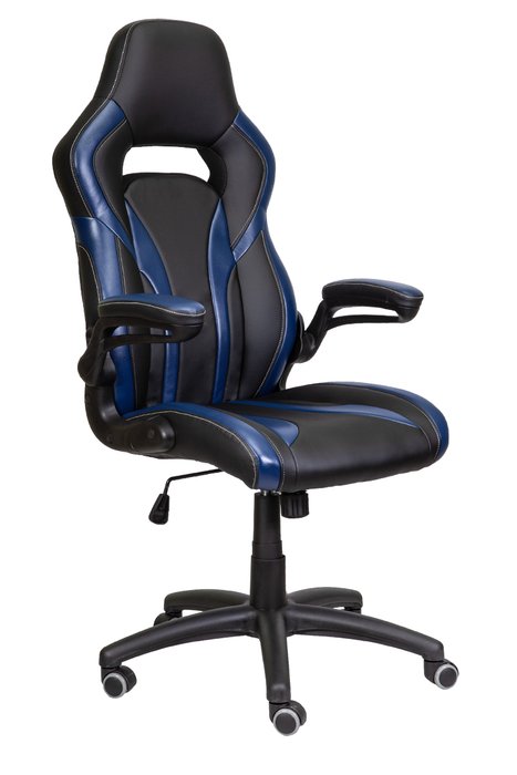 Кресло офисное Drive сине-черного цвета