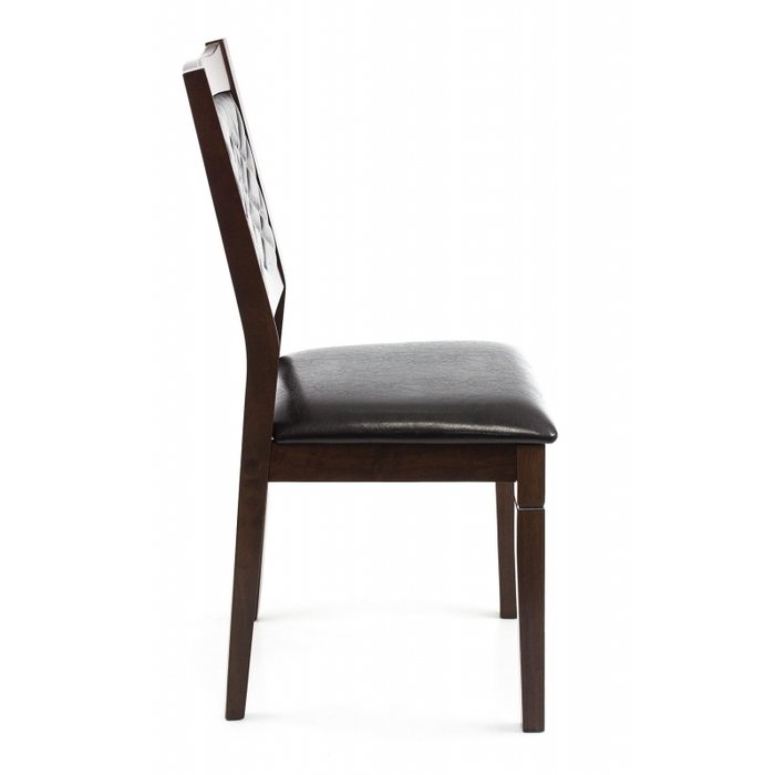 Стул Vale cappuccino черно-коричневого цвета - купить Обеденные стулья по цене 7440.0