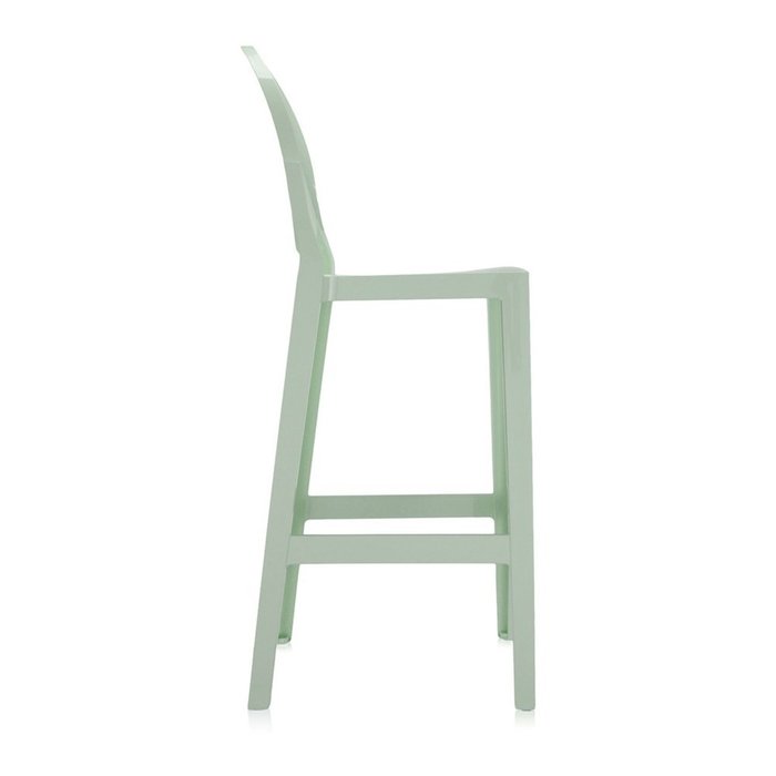 Стул барный One More светло-зеленого цвета  - лучшие Барные стулья в INMYROOM