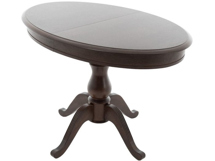Стол раздвижной Фабрицио темно-коричневого цвета - купить Обеденные столы по цене 26654.0
