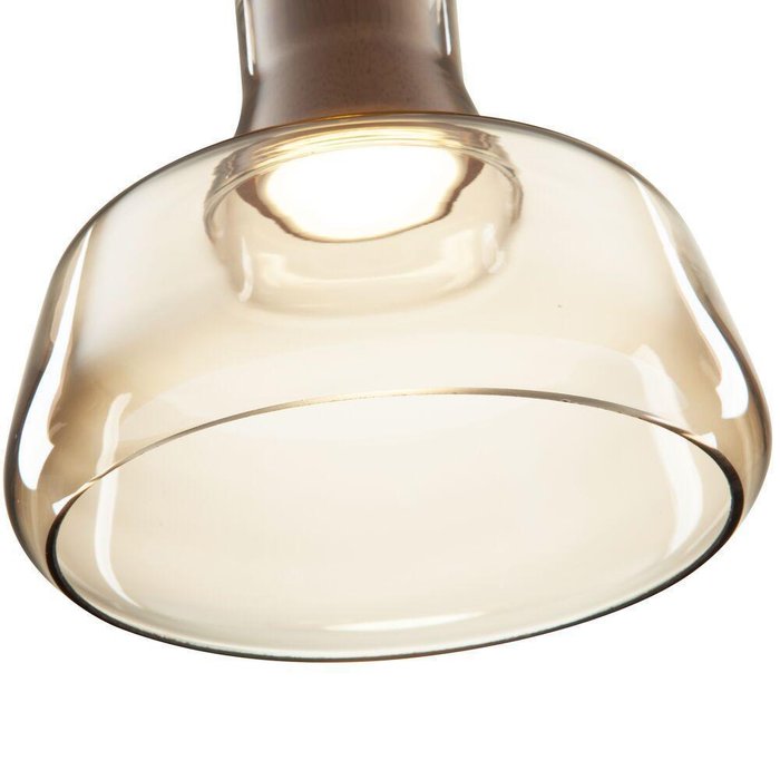Подвесной светильник Ola с янтарным плафоном - купить Подвесные светильники по цене 4250.0