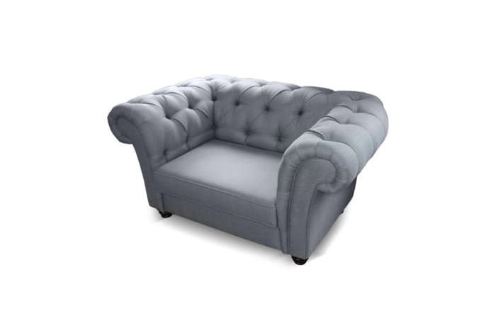 Кресло Кадди серого цвета  - лучшие Интерьерные кресла в INMYROOM