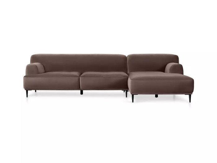 Угловой диван Portofino коричнево-бежевого цвета - купить Угловые диваны по цене 121680.0