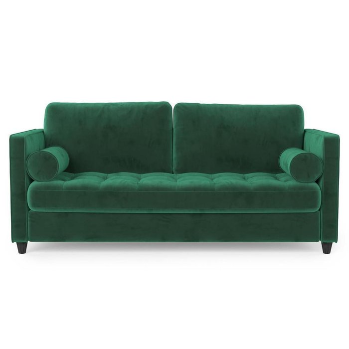 Трехместный раскладной диван Scott зеленый