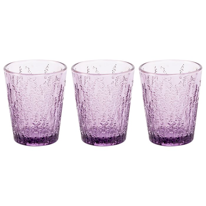 Набор из шести стаканов Лавендер цвета аметист - купить Бокалы и стаканы по цене 2700.0