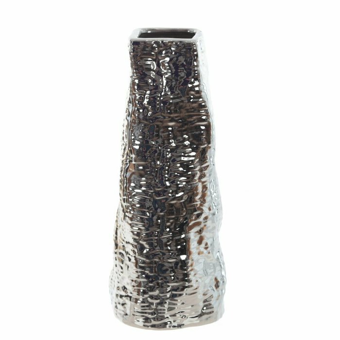 Керамическая ваза серебряного цвета - купить Вазы  по цене 4005.0