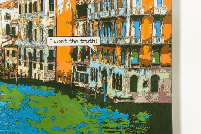 Картина 'Truth in Venice' - купить Картины по цене 6365.0