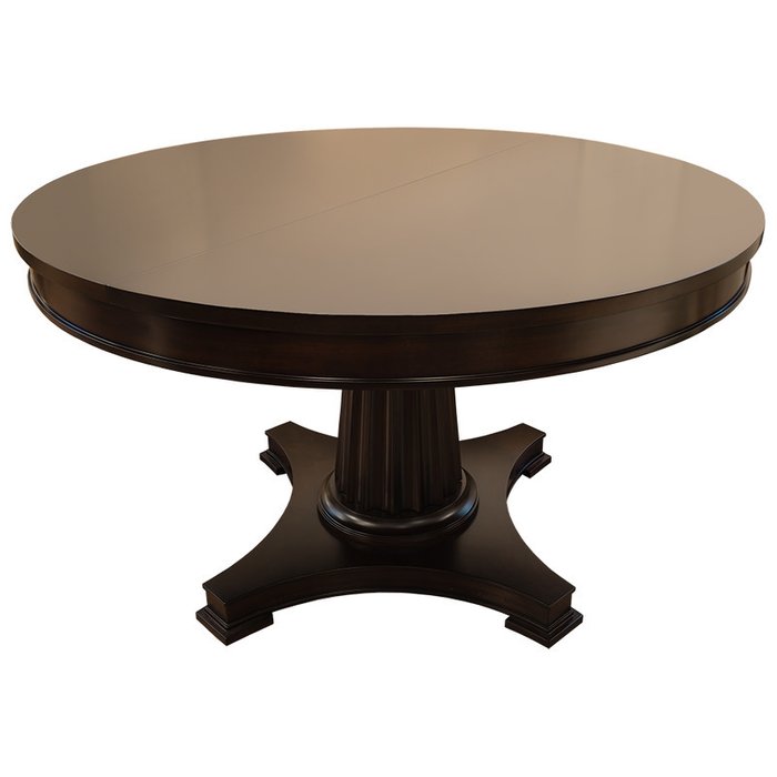 Обеденный стол раздвижной Mestre с отделкой из шпона вишни - купить Обеденные столы по цене 175630.0