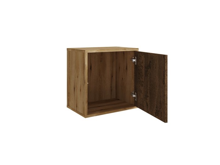 Шкаф навесной Макао коричневого цвета - купить Навесные шкафы по цене 4390.0