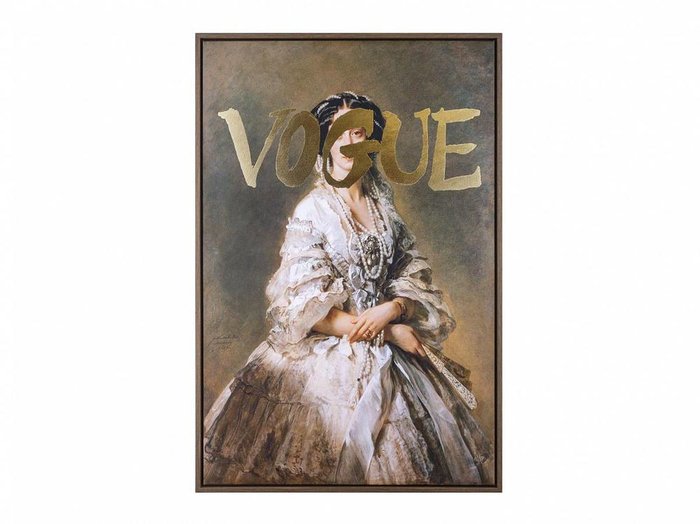 Картина Vogue 60х90 в деревянной раме