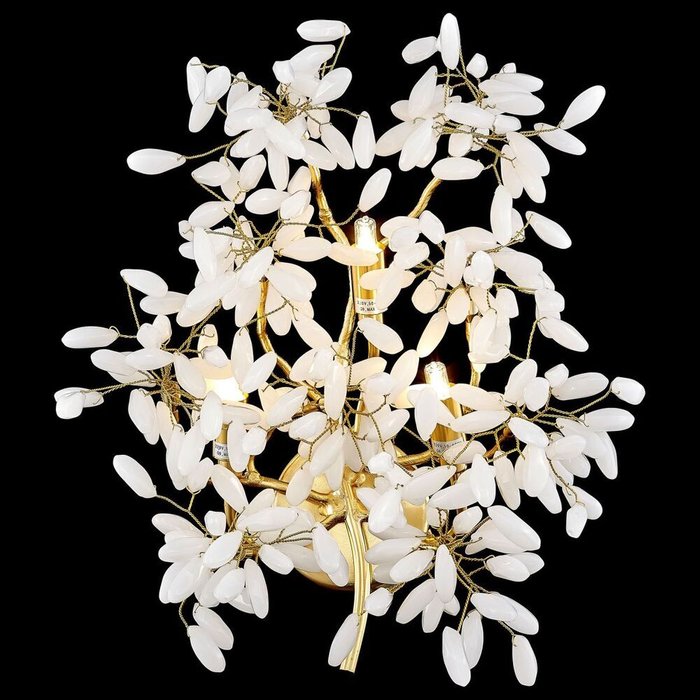 Настенный светильник DOROTHY WE193.03.401 (стекло, цвет белый)