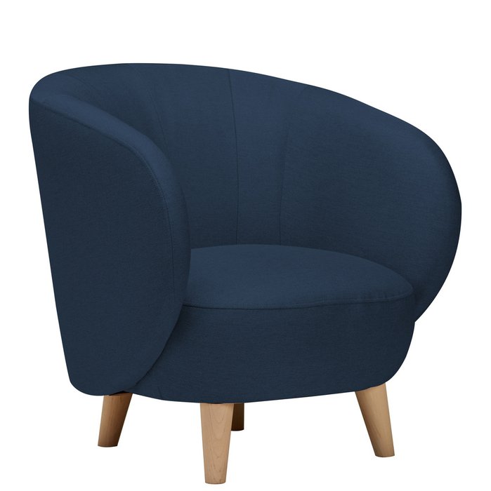 Кресло Мод темно-синего цвета - купить Интерьерные кресла по цене 16330.0