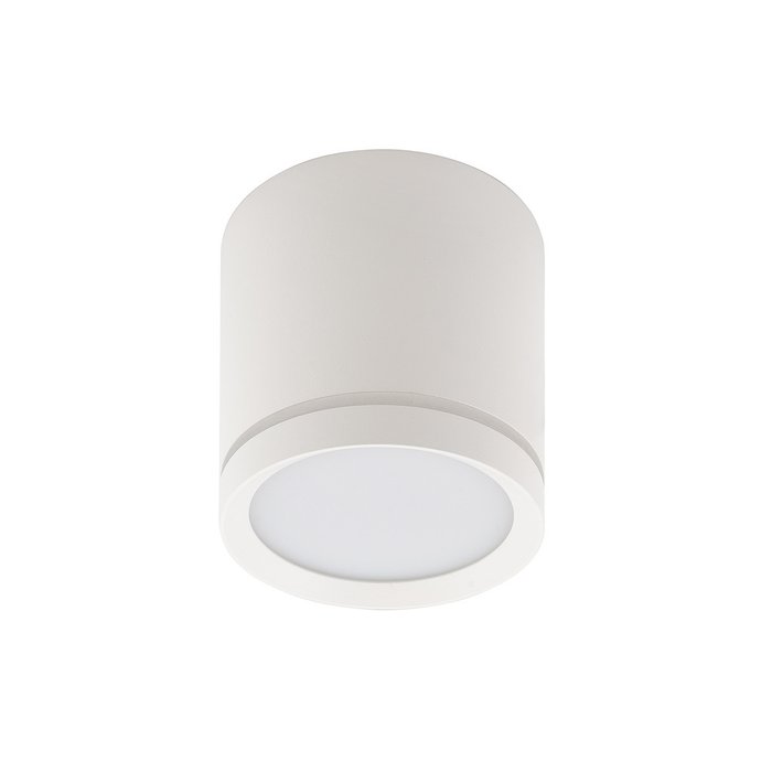 Точечный накладной светильник белого цвета - купить Накладные споты по цене 2090.0