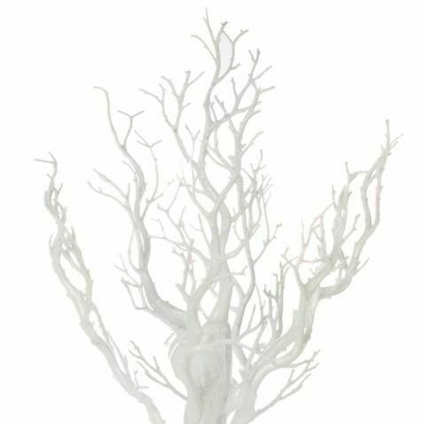 Декоративное Дерево L белого цвета - лучшие Фигуры и статуэтки в INMYROOM