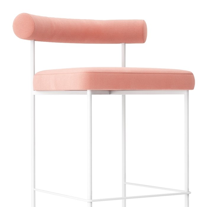 Стул барный Air розового цвета - купить Барные стулья по цене 45000.0