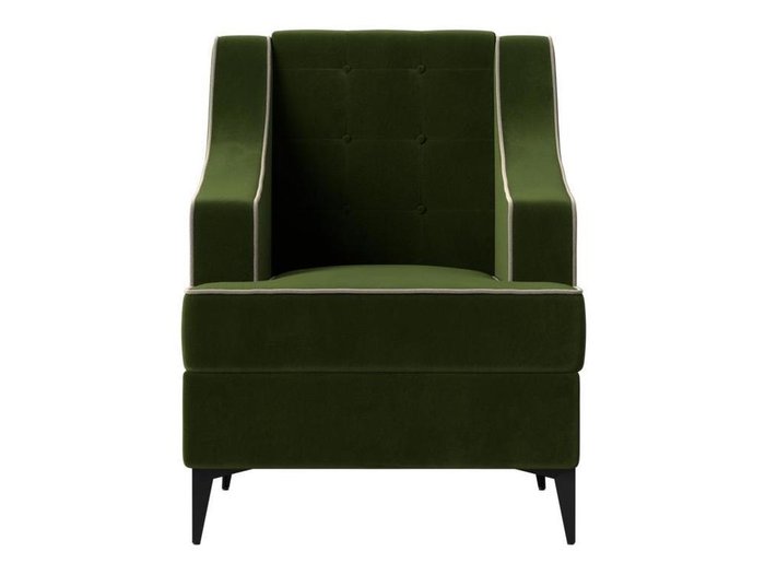 Кресло Марк зеленого цвета - купить Интерьерные кресла по цене 25999.0