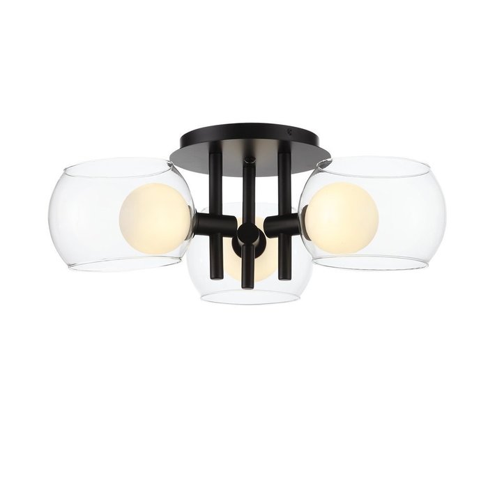 Светильник потолочный Elleto с тремя плафонами - купить Потолочные люстры по цене 12267.0