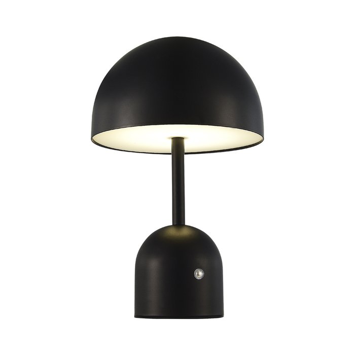 Прикроватная лампа Черный/Черный LED 1*3W 3000-6000K ECLAT - лучшие Настольные лампы в INMYROOM