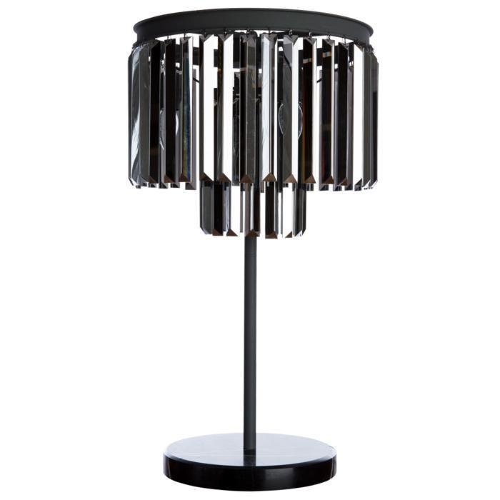 Настольная лампа Nova Grigio темно-серого цвета