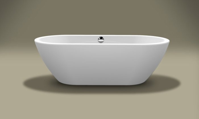 Акриловая ванная Form белого цвета - купить Ванны по цене 191945.0