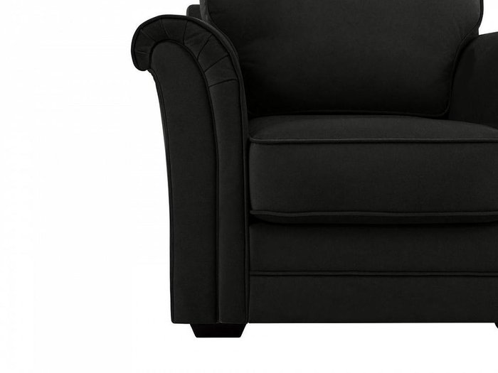 Кресло Sydney черного цвета - лучшие Интерьерные кресла в INMYROOM