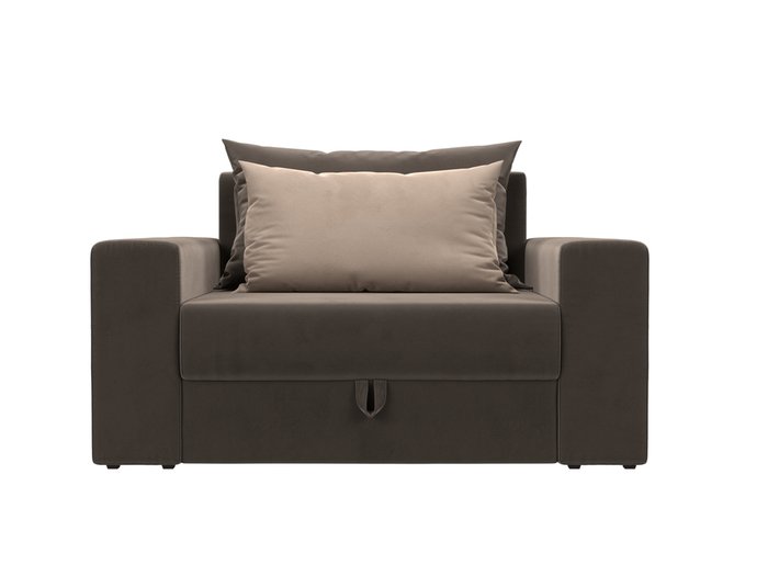Кресло-кровать Мэдисон светло-коричневого цвета - купить Интерьерные кресла по цене 25990.0