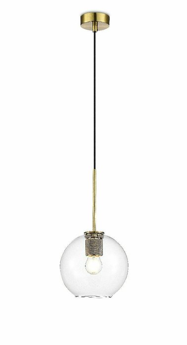Подвесной светильник Stiven MR1033-1P (стекло, цвет прозрачный) - лучшие Подвесные светильники в INMYROOM