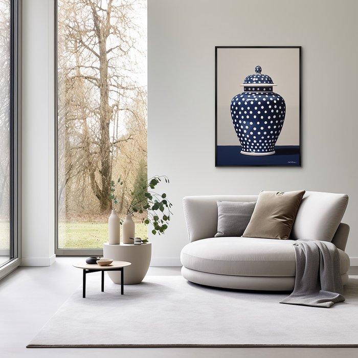 Репродукция картины Porcelain vase No 2, 2024г. - лучшие Картины в INMYROOM Репродукция картины Porcelain vase No 2, 2024г. - лучшие Картины в INMYROOM