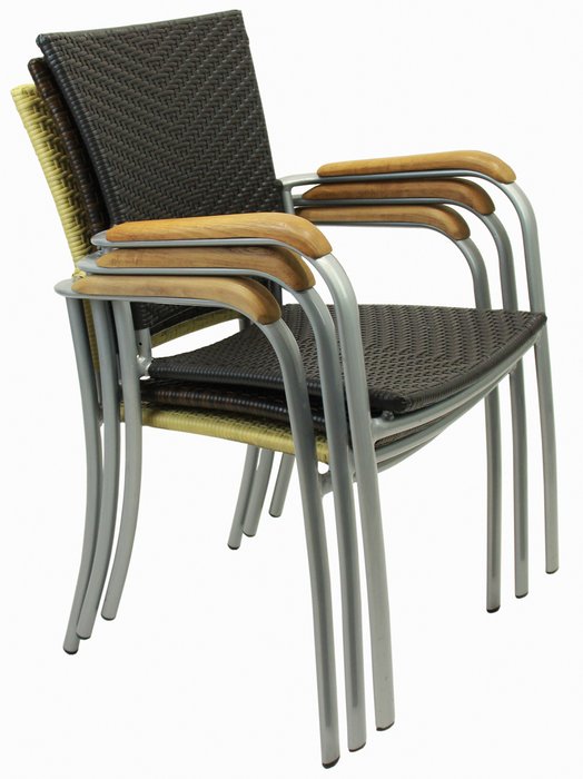 Кресло садовое Aruba цвета мокко - купить Садовые кресла по цене 8390.0
