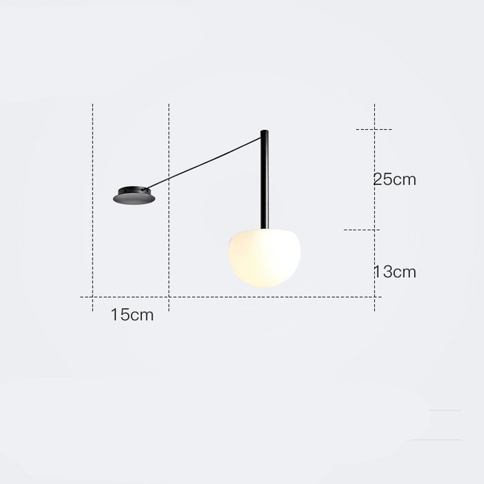 Потолочный светильник Rangel с белым плафоном  - купить Потолочные светильники по цене 10890.0