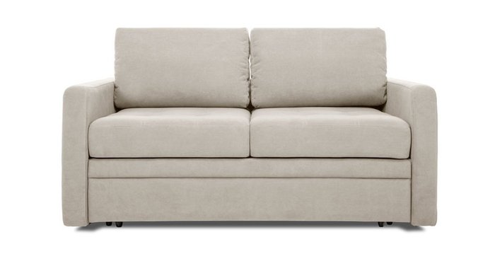 Прямой диван-кровать Бруно бежевого цвета 