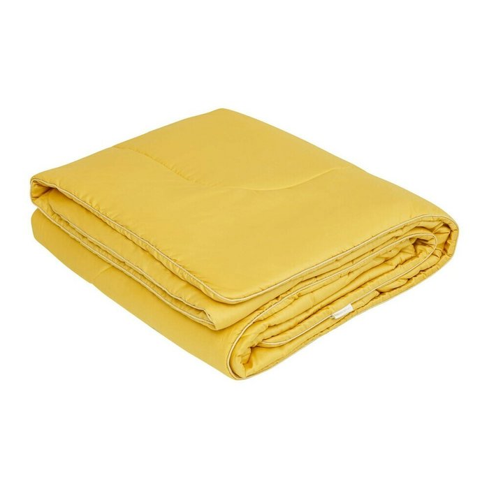 Одеяло Premium Mako 160х220 желтого цвета
