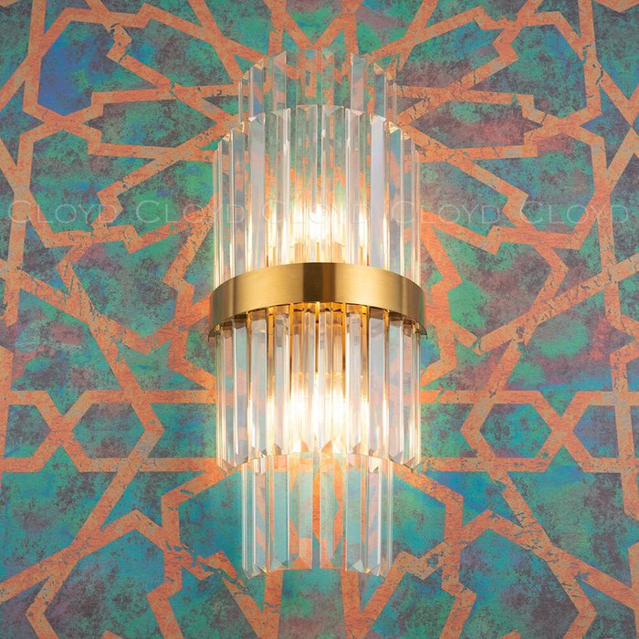 Бра Cloyd BROTIGAN-B W2 / выс. 55 см - латунь Бра Cloyd BROTIGAN-B W2 / выс. 55 см - латунь