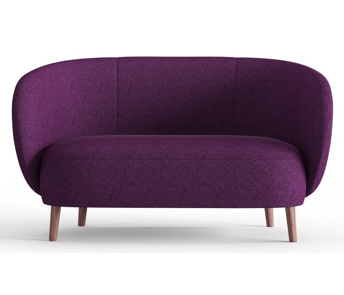 Диван Чарльз фиолетового цвета  - купить Прямые диваны по цене 29690.0