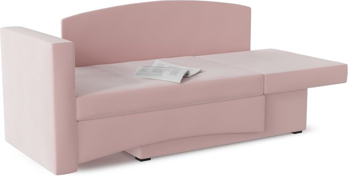 Диван-кровать Принц Корфу Flamingo розового цвета - лучшие Прямые диваны в INMYROOM