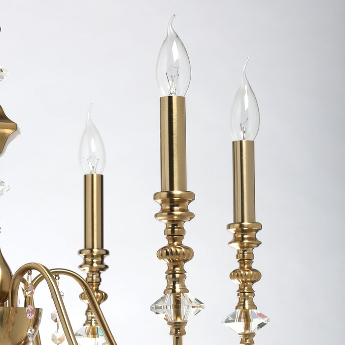Подвесная люстра Консуэло с хрустальным декором - лучшие Подвесные люстры в INMYROOM