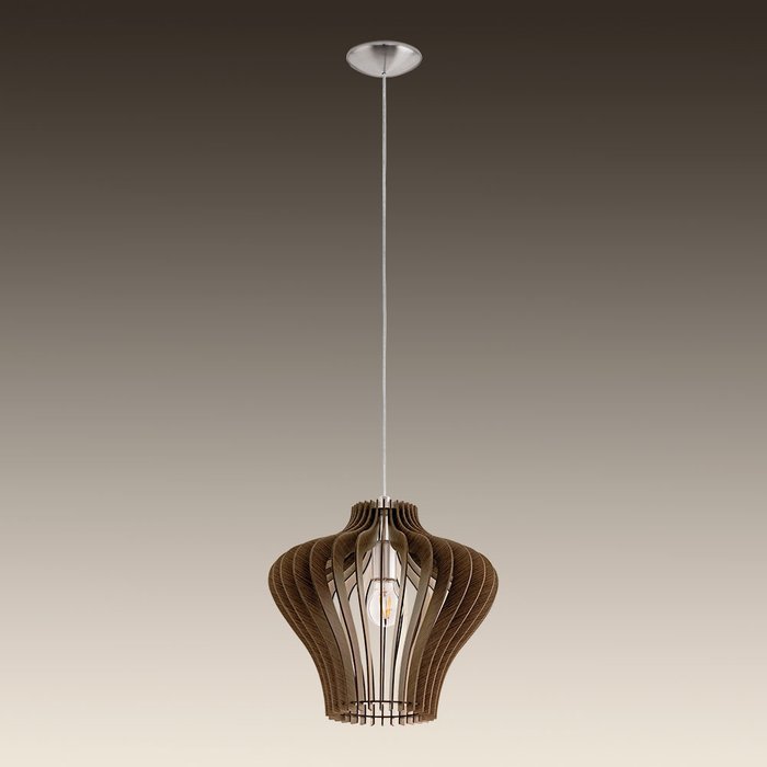 Подвесной светильник Cossano коричневого цвета - купить Подвесные светильники по цене 3390.0