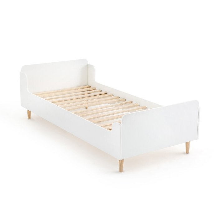 Детская кровать Darian 90x190 белого цвета - купить Одноярусные кроватки по цене 26400.0