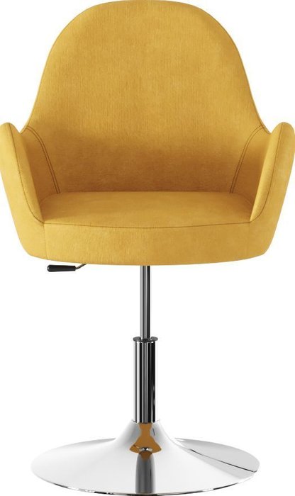Кресло Данко elixir желтого цвета - купить Интерьерные кресла по цене 24500.0