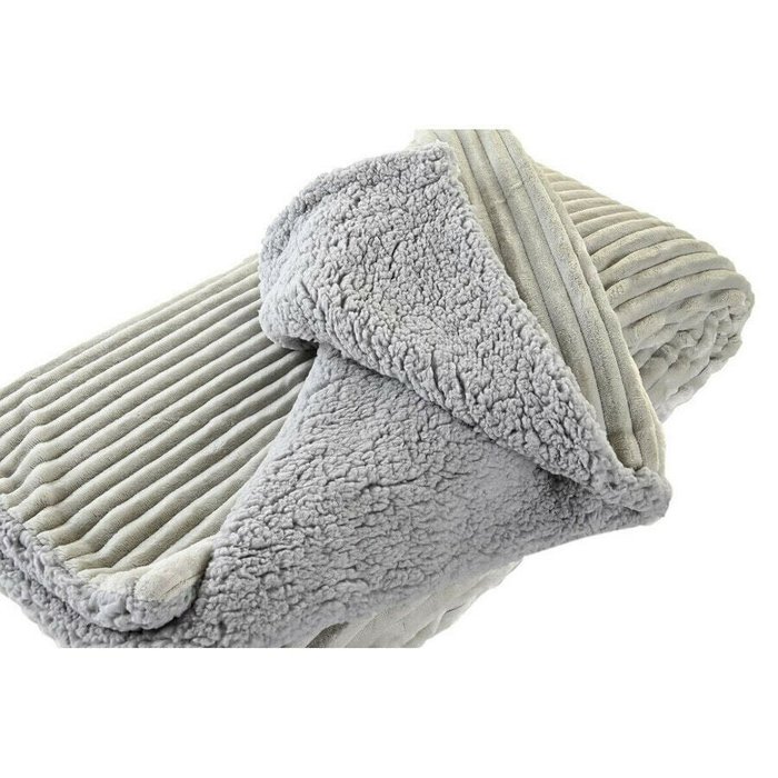 Покрывало DKD Home Decor Бежевый Темно-серый гора 150 x 200 x 2 см - купить Покрывала по цене 6296.0