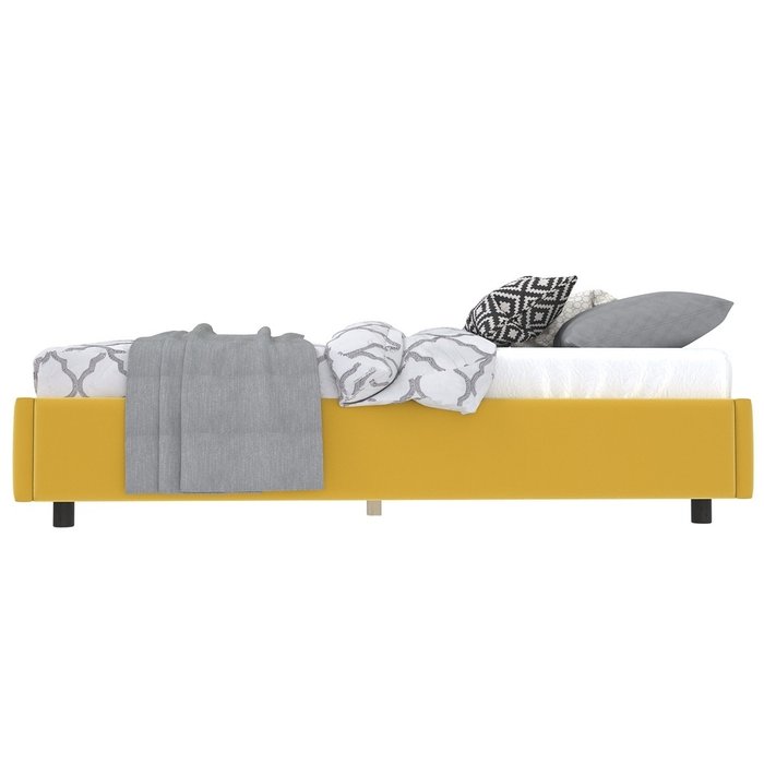 Кровать SleepBox 90x200 желтого цвета - купить Кровати для спальни по цене 19990.0 Кровать SleepBox 90x200 желтого цвета - купить Кровати для спальни по цене 19990.0